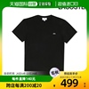 韩国直邮LACOSTE 短袖 T恤 水手领 基本款 T恤 黑色 TH2038-031