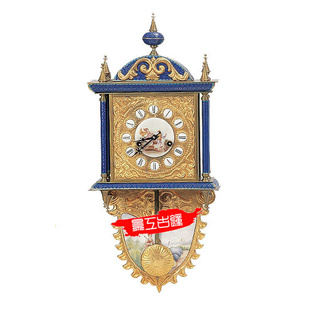 钟表 仿古钟表 景泰蓝欧式钟表 古典钟表 机械座钟 珐琅镀金壁挂