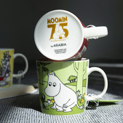 芬兰进口arabiamoomin姆明陶瓷，马克杯咖啡杯陶瓷卡通75周年限定