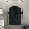 BBLY欧洲站小众高级感小香风薄款气质名媛西装中长款设计感外套女