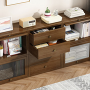 桌面简易书架办公室桌上小型多层组合架子客厅书桌收纳置物架书柜