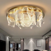 轻奢高档客厅主灯吸顶灯北欧设计师创意简约大气卧室房间餐厅灯具