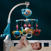 新生婴儿宝宝玩具0到3个月床头摇铃，可旋转悬挂式床上挂件吊挂床铃