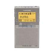 日本直邮TOSHIBA 东芝 TY-SPR6-N（缎金）带 LED 灯的袖珍收音机