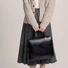 日本女士手提包真皮时尚商务方形斜挎简约公文包笔记本电脑包通勤