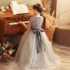 儿童礼服裙2022高贵优雅钢琴表演演出服气质超仙蓬蓬，纱公主裙