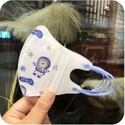 3d宇航员口罩印花大人可爱儿童卡通一次性防尘口鼻，罩夏季薄款透气