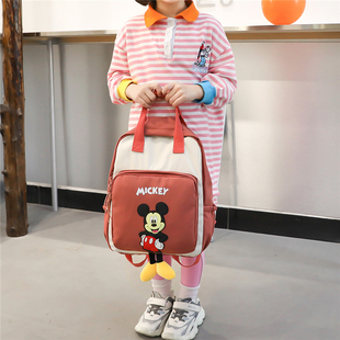 韩版一年级大容量书包女童休闲双肩包小学生轻便旅游男孩子背包潮