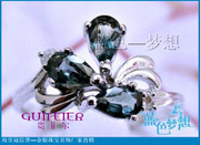 贵菲尔925银天然蓝宝石戒指xl-b101