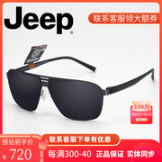 jeep吉普偏光太阳镜时尚潮款墨镜，司机开车遮阳镜简约男户外a6281