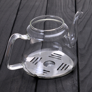 家用电磁炉烧水壶耐热玻璃花茶壶加厚手工不锈钢盖茶具多功能煮茶