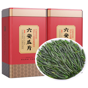 2024年新茶六安瓜片茶叶正宗安徽雨前特级绿茶罐装500g