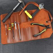 多功能工具卷包皮革便携式维修木工电工包螺丝扳手收纳五金工具包
