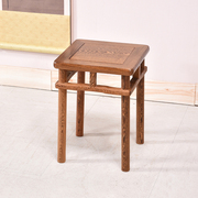 鸡翅木小方凳红木茶桌凳子家用中式实木沙发矮凳原木梳妆台化妆凳