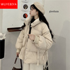 羽绒棉服少女冬装棉袄2024初，中高中学生韩系短款加厚棉衣外套