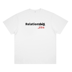Relationship 失败的关系美式标语印花短袖cleanfit简约小众t恤
