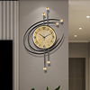 钟表挂钟客厅简约创意时尚家用艺术装饰石英钟免打孔网红大气时钟
