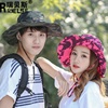 丛林渔夫帽子男女登山帽，户外奔尼帽，迷彩军帽子韩国情侣帽