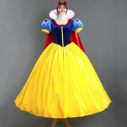 六一节万圣节白雪公主亲子演出服，节儿童白雪公主舞台话剧服装