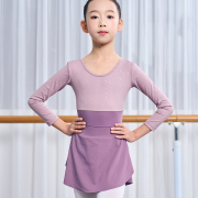 舞越芭蕾舞裙儿童体操服，连体练功服女童长袖跳舞舞蹈服幼儿中国舞
