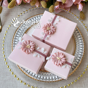 婚庆用品 韩式结婚喜糖盒空盒粉色 创意婚礼糖果礼盒喜烟包装盒子