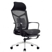 办公室老板椅人体工程学椅子黑色，办公椅午休可躺员工办公座椅可躺