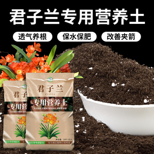 君子兰专用土兰花通用型营养，土盆栽花卉，有机种植土壤养花泥土肥料