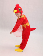 圣诞动物演出服小鸡舞蹈服大公鸡造型衣服幼儿，大童小黄鸡表演服装