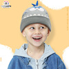 2022宝宝针织帽男童保暖护耳毛线帽女童帽子套装围脖动物造型
