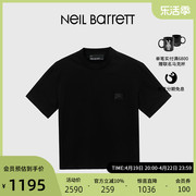 NEIL BARRETT/尼奥贝奈特2023春夏男士短袖上衣棉质T恤简单舒适