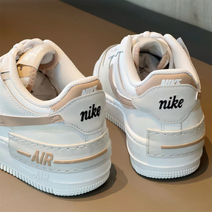 Nike耐克女鞋板鞋AF1空军马卡龙低帮休闲鞋CI0919-116 S仓