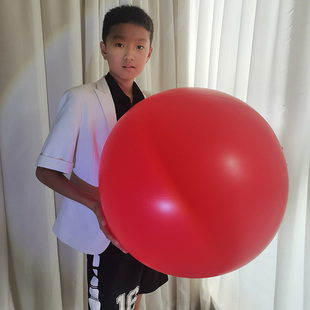 大红pvc充气球塑料球空心气球圆球充气大球装饰气模装置网红气模