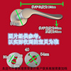 欧式室内实木白色门锁卧室，铜锁芯房门把手，(505-35分体锁)