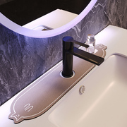 厨房水龙头吸水垫浴室洗手台面沥水，垫硅藻泥可擦免洗防滑速干垫子