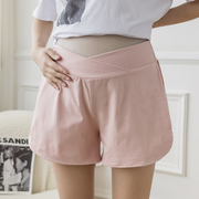 2023孕妇夏装低腰裤子夏季外穿短裤孕妇打底裤夏款怀孕三分裤