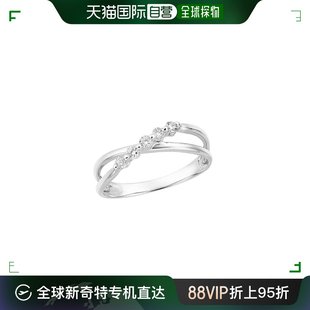 日本直邮日潮 TSUTSUMI K10白金钻石戒指