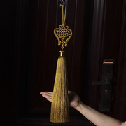 加长款50厘米人造丝中国结流苏，穗子垂直柔顺特色手工艺品装饰挂件