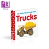  Baby Touch and Feel：Truck DK触摸启蒙：卡车 英文原版 进口图书 低幼亲子绘本 儿童触摸书 纸板书 0-3岁中商原版