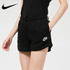 Nike耐克运动短裤女裤2022夏黑色热裤五分裤休闲裤CJ2159-010