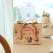 原创Bunny lulu兔子结婚礼物袋伴手礼袋手提包装袋喜糖袋子
