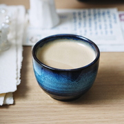 jagenmaker欧式创意餐厅茶杯，家用功夫茶杯咖啡杯釉下彩陶瓷杯子