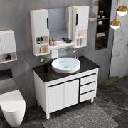 浴室柜组合落地式小户型，卫生间洗手台盆一体现代简约挂墙洗漱盆柜