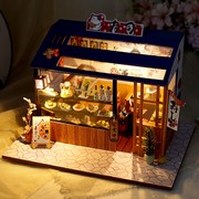 diy小屋手工制作男友迷你小房子模型拼装玩具，创意生日礼物女生