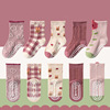 女童防滑袜棉袜秋冬款卡通，婴儿宝宝地板袜，可爱1-12岁中大童蹦床袜