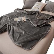 空调毯毛毯夏季毯子床上用午睡办公室沙发盖毯珊瑚绒床单绒0910v