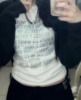 韩代潮bohemseo银色字母做旧个性，辣妹修身ins短款短袖t恤女上衣