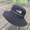 男士时尚渔夫帽夏季防紫外线帽子潮流太阳帽可折叠防晒遮阳帽百搭