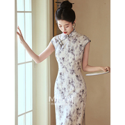 四小姐蕾丝日常新中式旗袍改良年轻款少女2024夏季平时可穿
