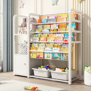 儿童书架绘本架收纳一体落地家用小型简易宝宝，玩具收纳置物架客厅
