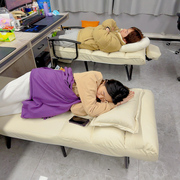 折叠躺椅午休床午睡懒人坐睡两用可躺办公室电脑椅家用休闲靠背椅
